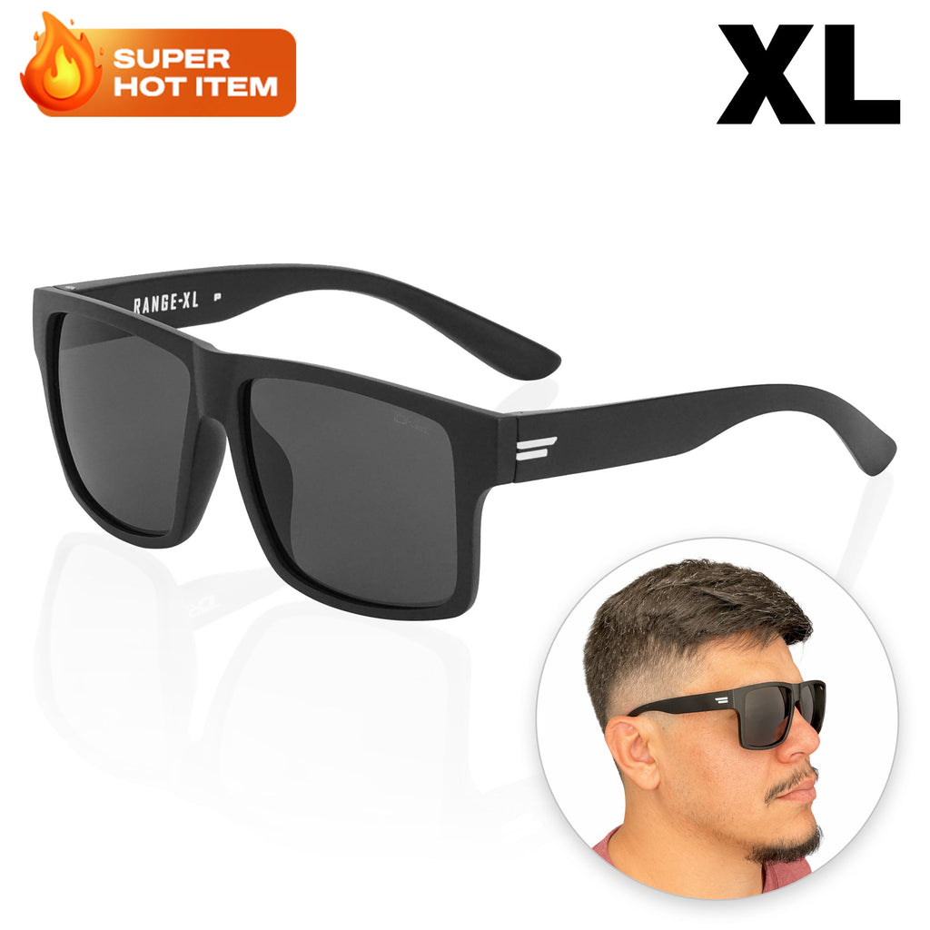 Extra Large Polarized Sunglasses for Men with Wider Head Fit