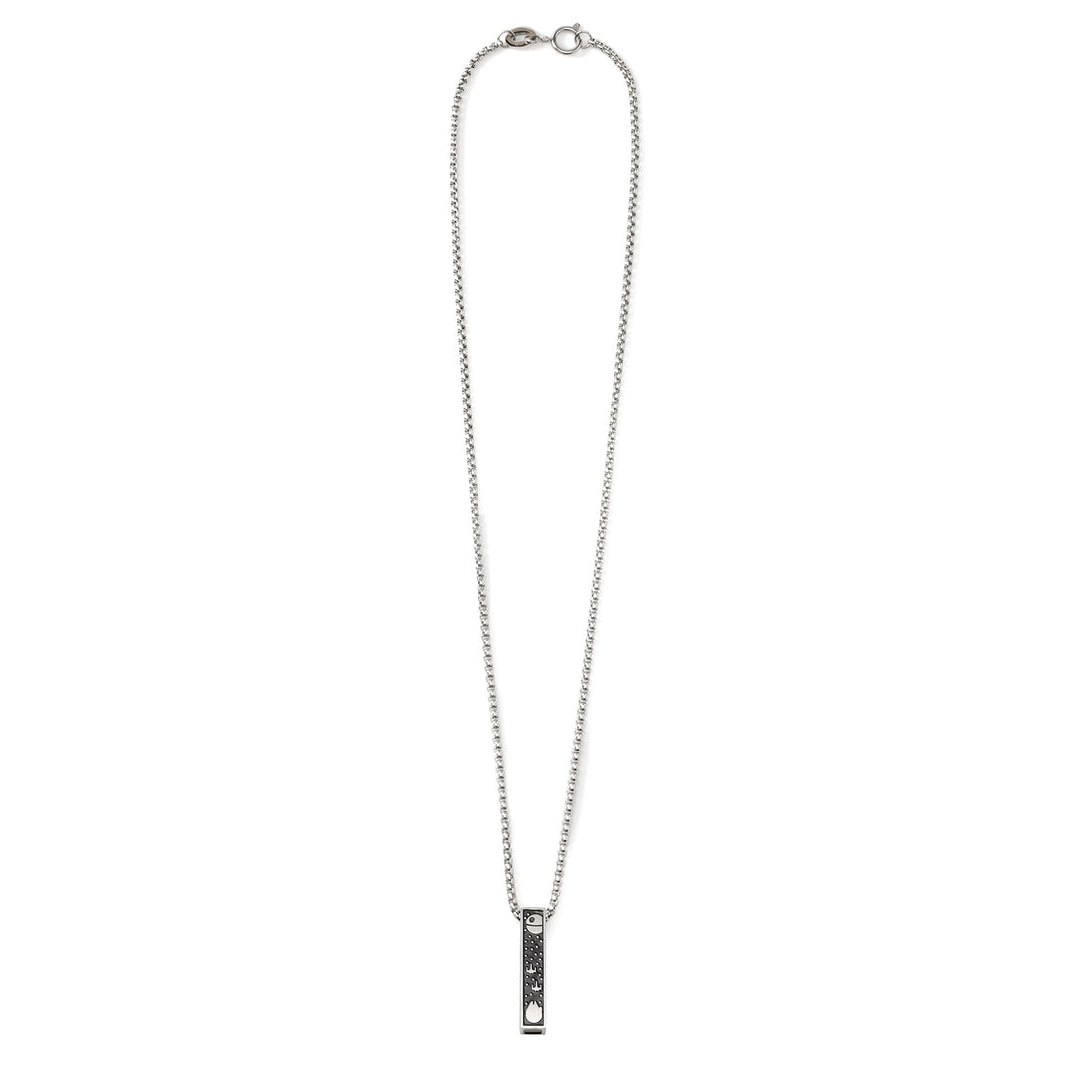 Star Wars A New Hope Death Star Pendant Necklace in Silver-Tone - Image 2