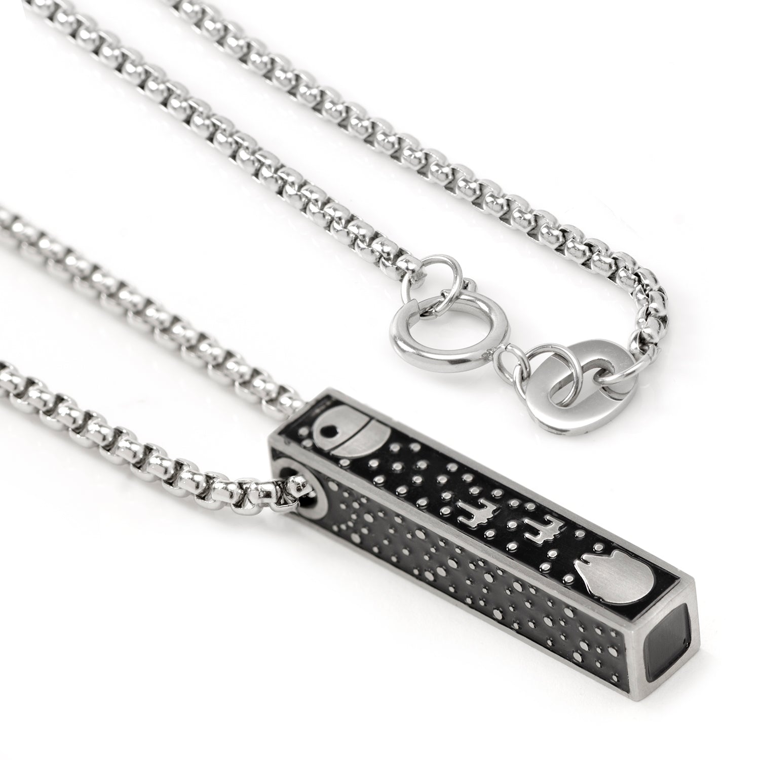 Star Wars A New Hope Death Star Pendant Necklace in Silver-Tone - Image 3