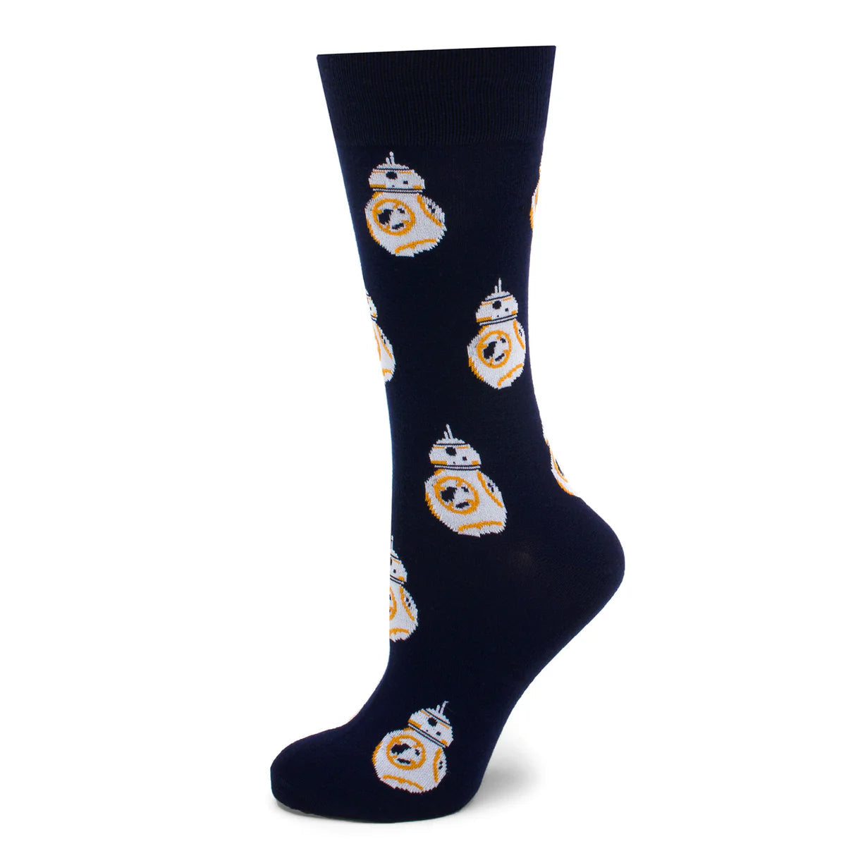 Star Wars BB-8 Navy Crew Socks and Rebel Alliance Pin Gift Set - Image 2
