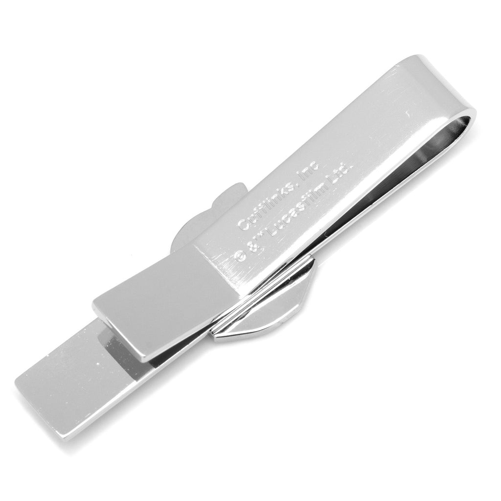 Star Wars Boba Fett Helmet Silver Tone Sliding Tie Bar - Image 3