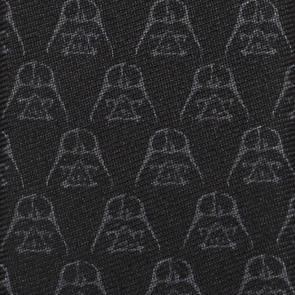 Star Wars Darth Vader Skinny Tie in Black Silk - Image 4