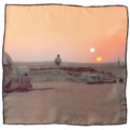 Star Wars Binary Sunset Pocket Square in Orange and Gold
