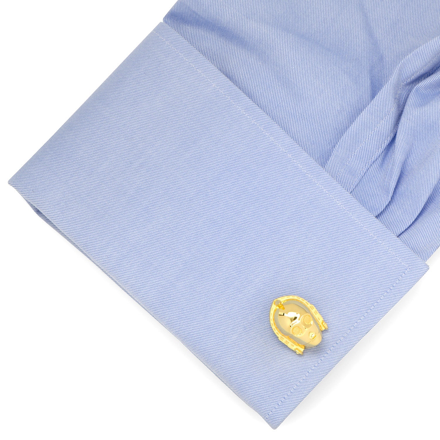 Star Wars C-3PO 3D Gold-Tone Cufflinks - Image 3