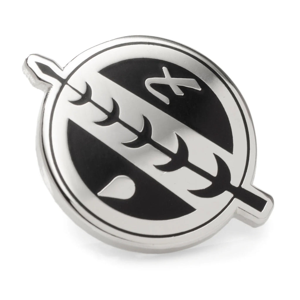 Star Wars Boba Fett Green Dress Socks and Crest Lapel Pin Gift Set