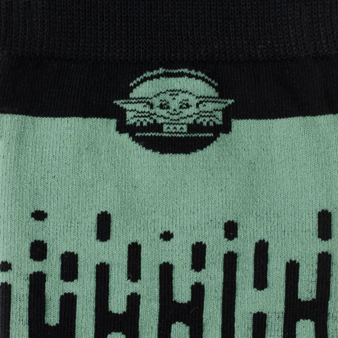Star Wars Grogu Green Crew Socks and Lapel Pin Gift Set - Image 3
