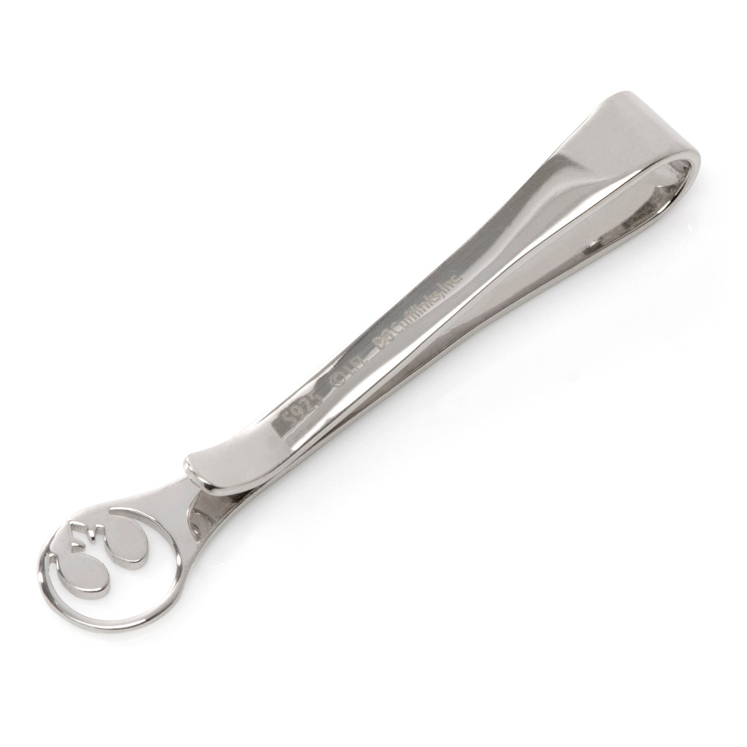 Star Wars Rebel Alliance Insignia Sterling Silver Tie Bar - Image 3
