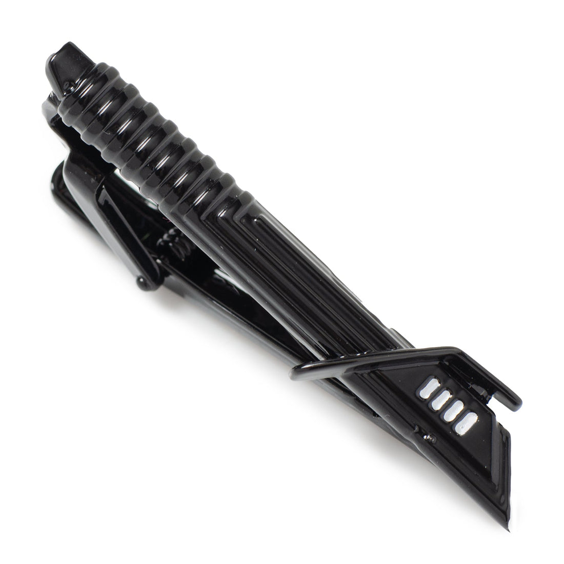 Star Wars Darksaber Tie Clip in Black and Silver Enamel - Image 5