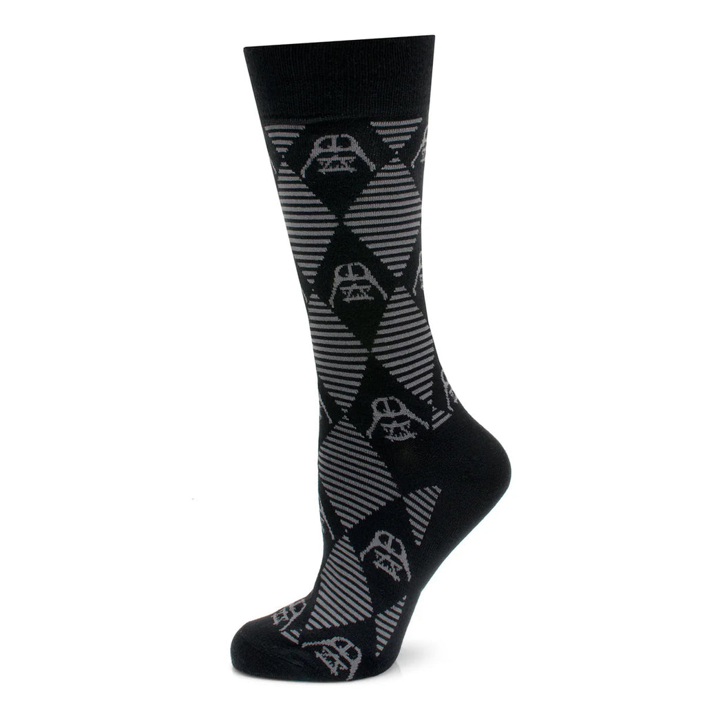 Star Wars Darth Vader Argyle Socks and Lapel Pin Gift Set - Image 2
