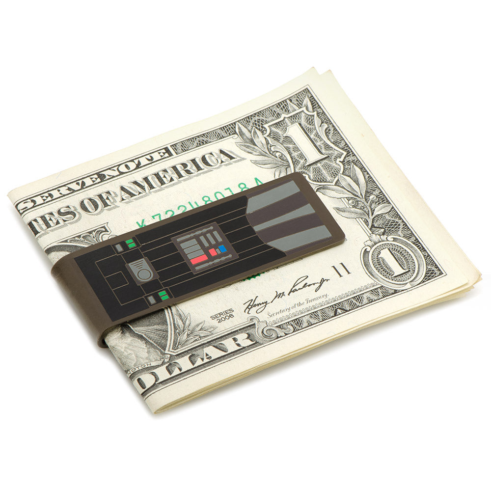 Star Wars Darth Vader Chest Plate Enamel Money Clip in Black - Image 3