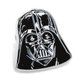 Star Wars Darth Vader lapel pin in black and white finish