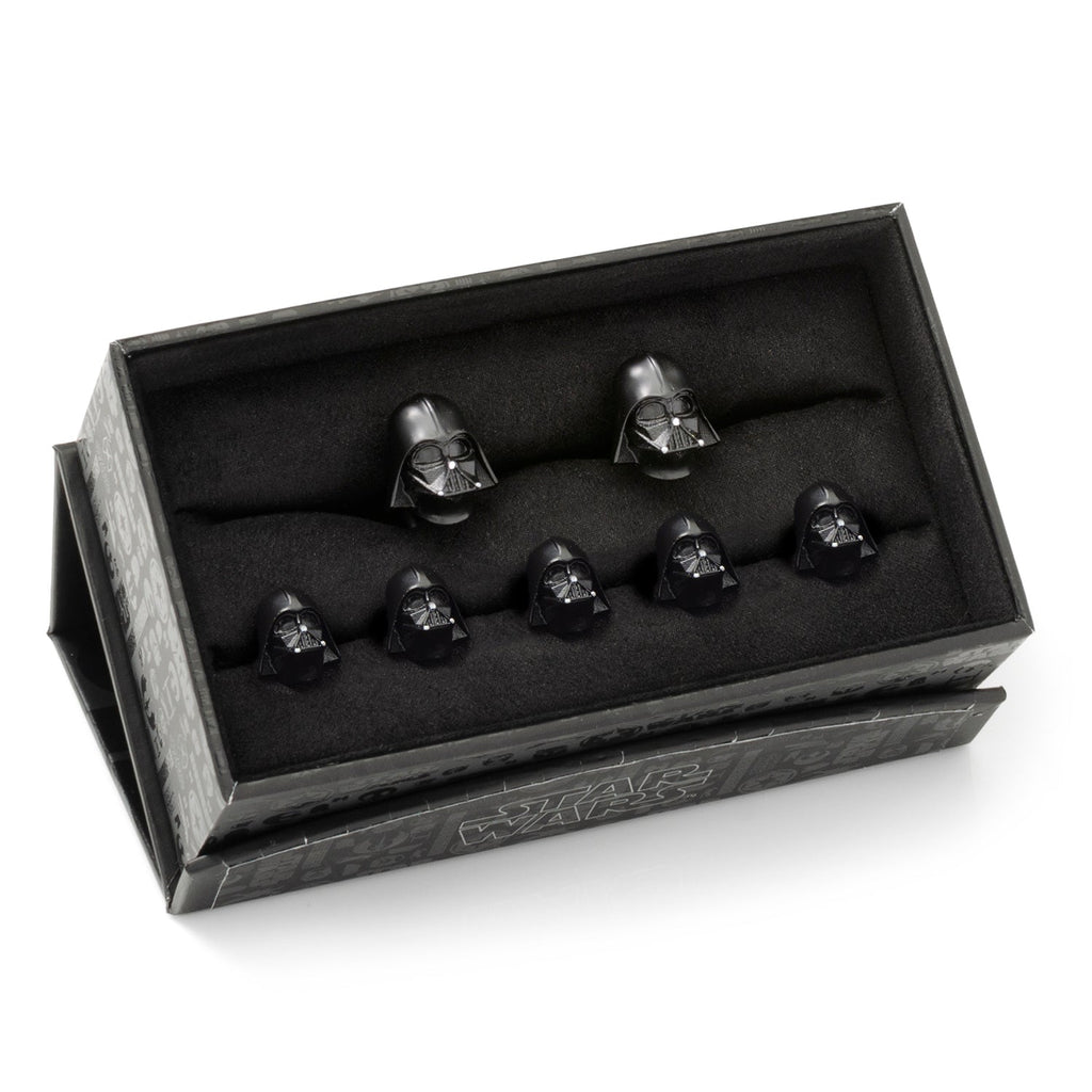Star Wars Darth Vader 3D Cufflinks and Tuxedo Stud Set - Black - Image 7