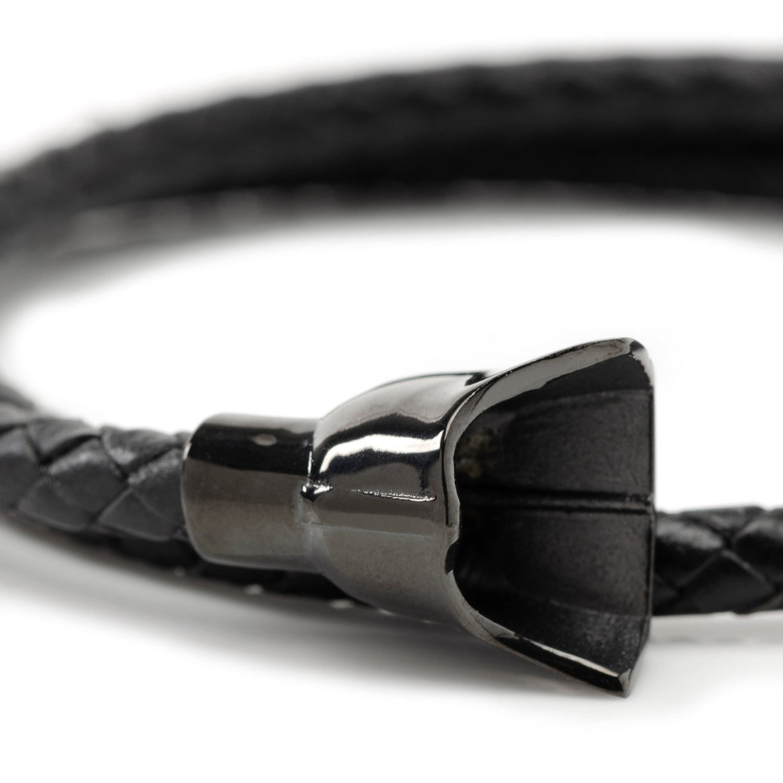 Star Wars Darth Vader Leather Double Wrap Bracelet in Black - Image 5