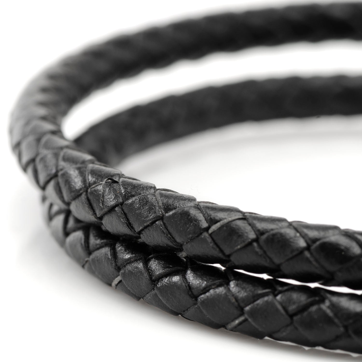 Star Wars Darth Vader Leather Double Wrap Bracelet in Black - Image 6