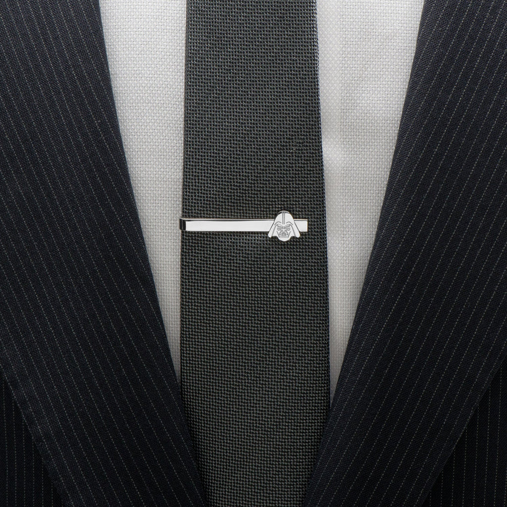 Star Wars Darth Vader Stainless Steel Tie Bar Silver - Image 2