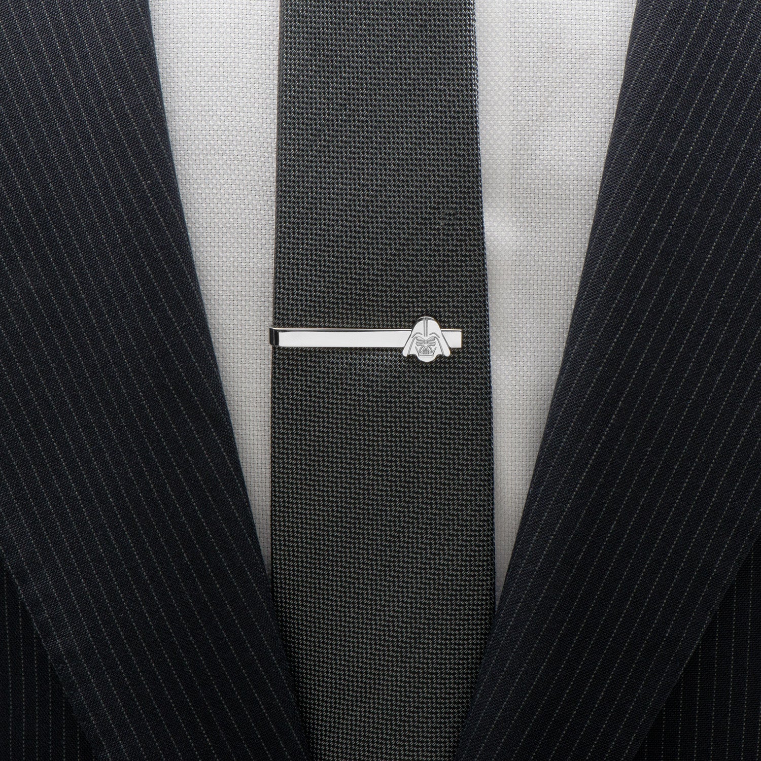 Star Wars Darth Vader Stainless Steel Tie Bar Silver - Image 2