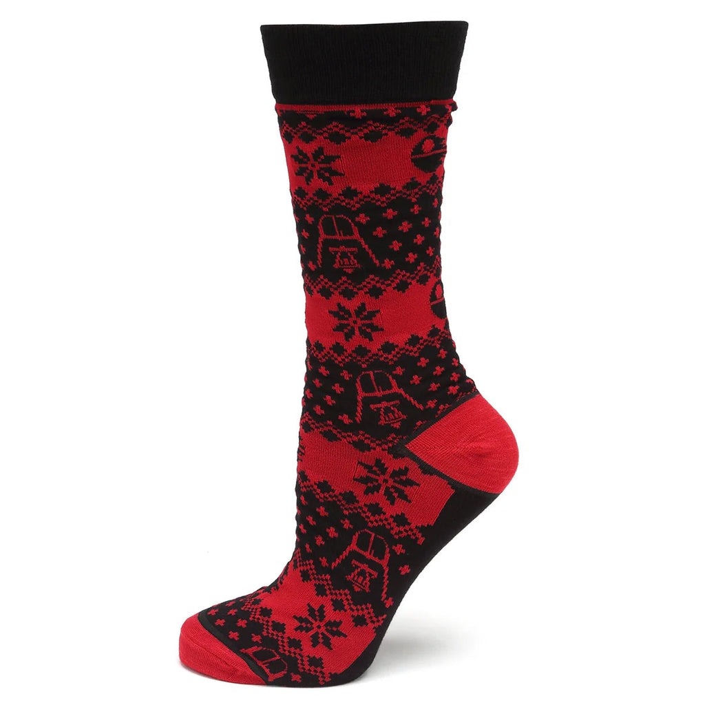 Star Wars Darth Vader Red and Black Holiday Socks Gift Set - Image 2
