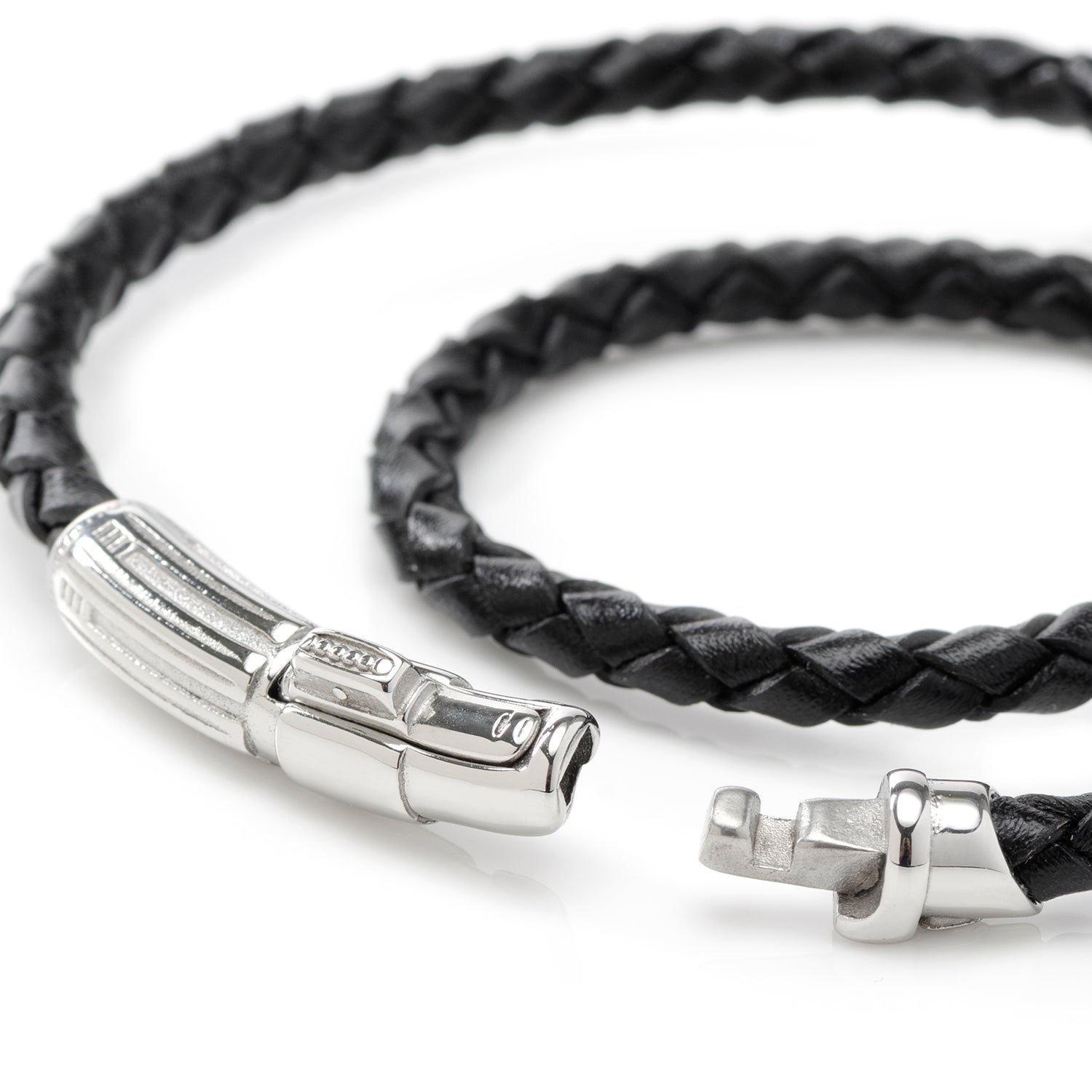 Star Wars Darth Vader Lightsaber Braided Leather Bracelet - Image 3