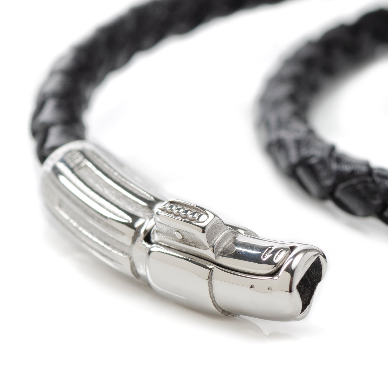 Star Wars Darth Vader Lightsaber Braided Leather Bracelet - Image 4