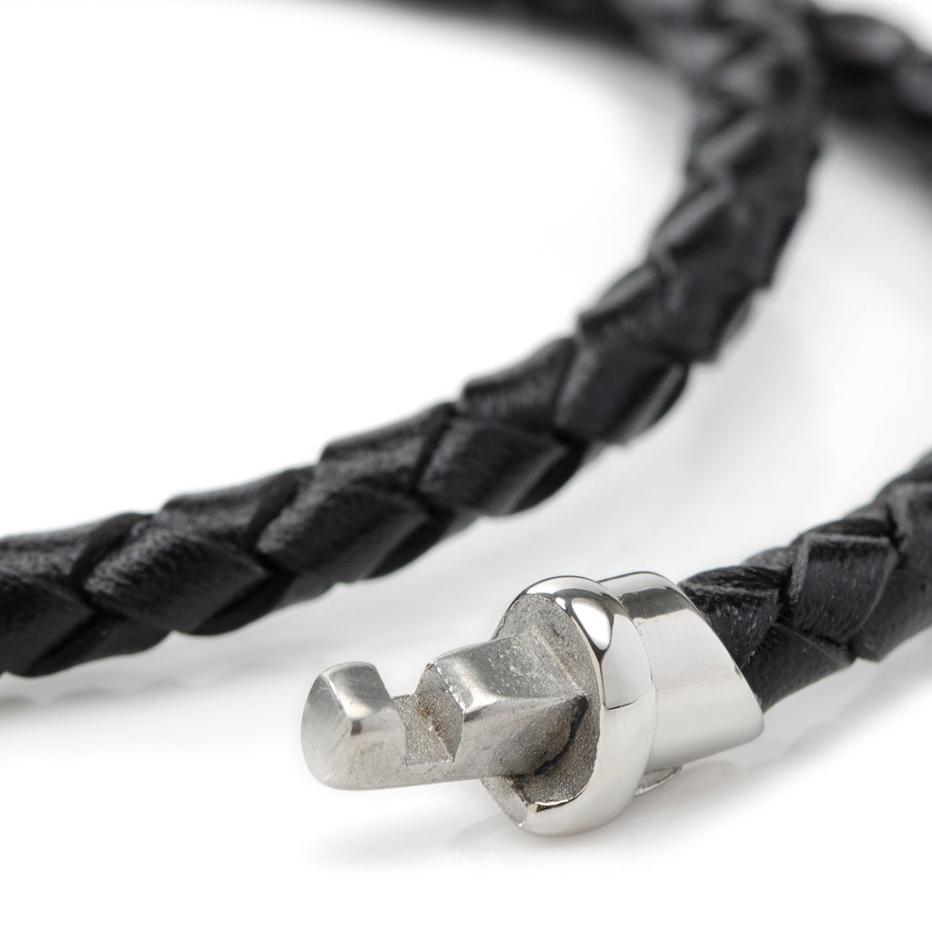 Star Wars Darth Vader Lightsaber Braided Leather Bracelet - Image 5