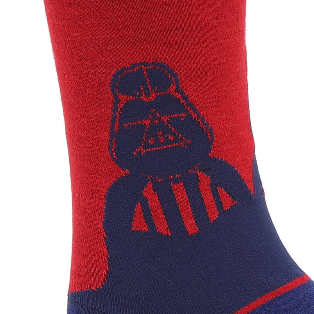 Star Wars Darth Vader Red and Blue Crew Sock and Lapel Pin Set - Image 3