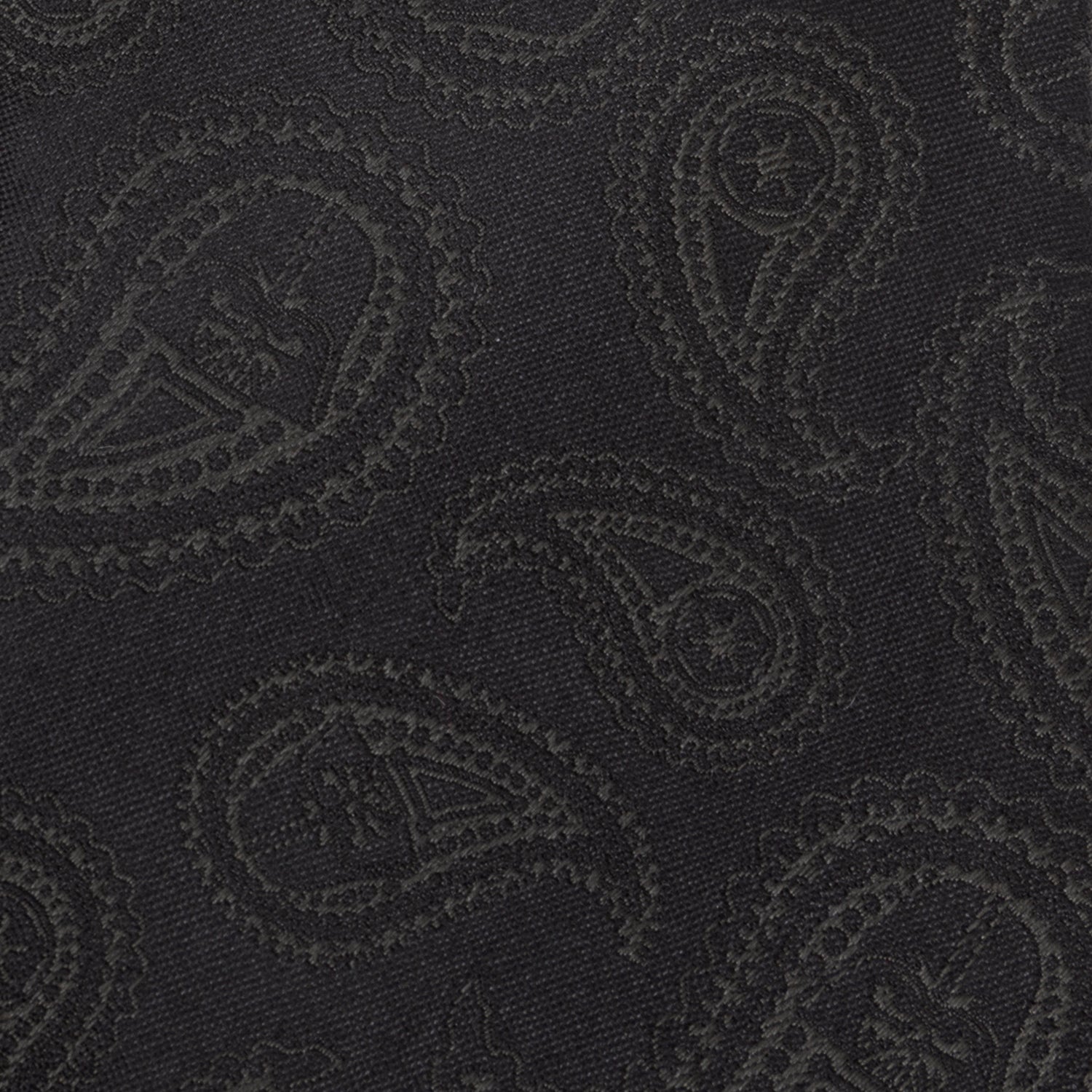 Star Wars Darth Vader Paisley Silk Necktie in Black - Image 5