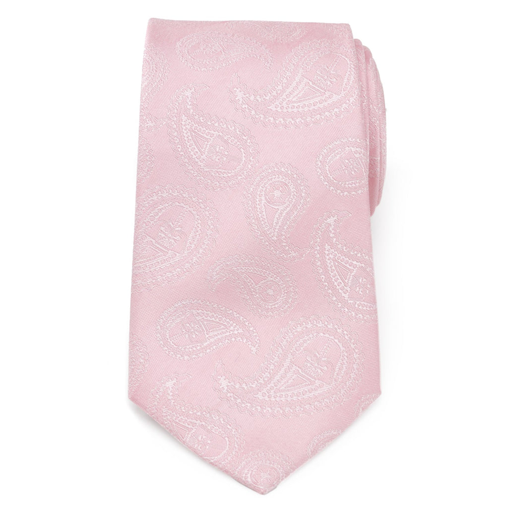 Star Wars Darth Vader Pink Paisley Silk Necktie - Image 3