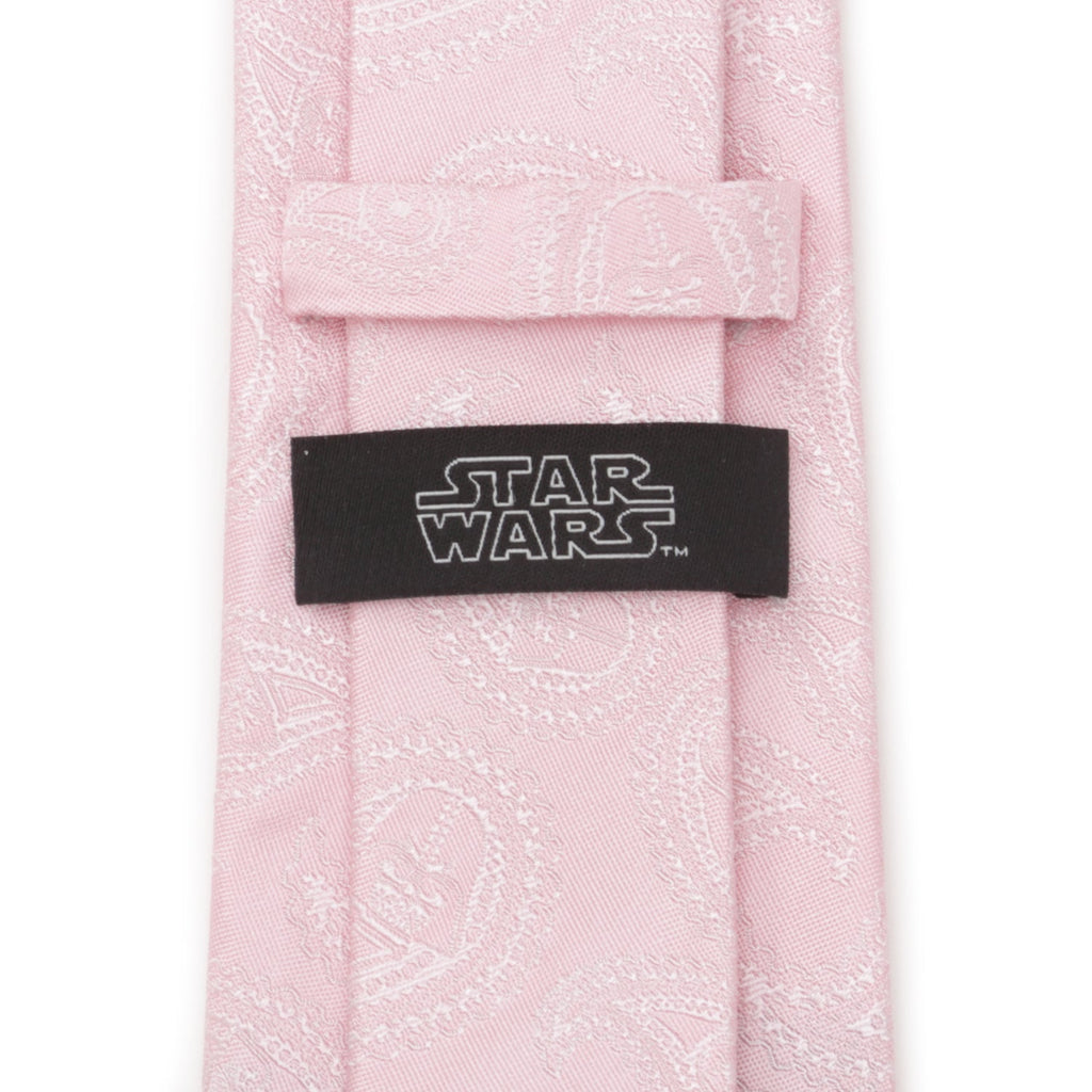 Star Wars Darth Vader Pink Paisley Silk Necktie - Image 5