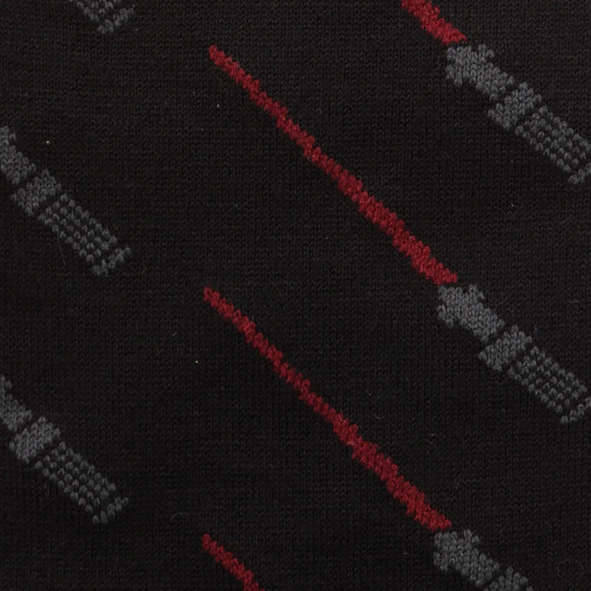 Star Wars Darth Vader Lightsaber Black Socks and Lapel Pin Set - Image 3