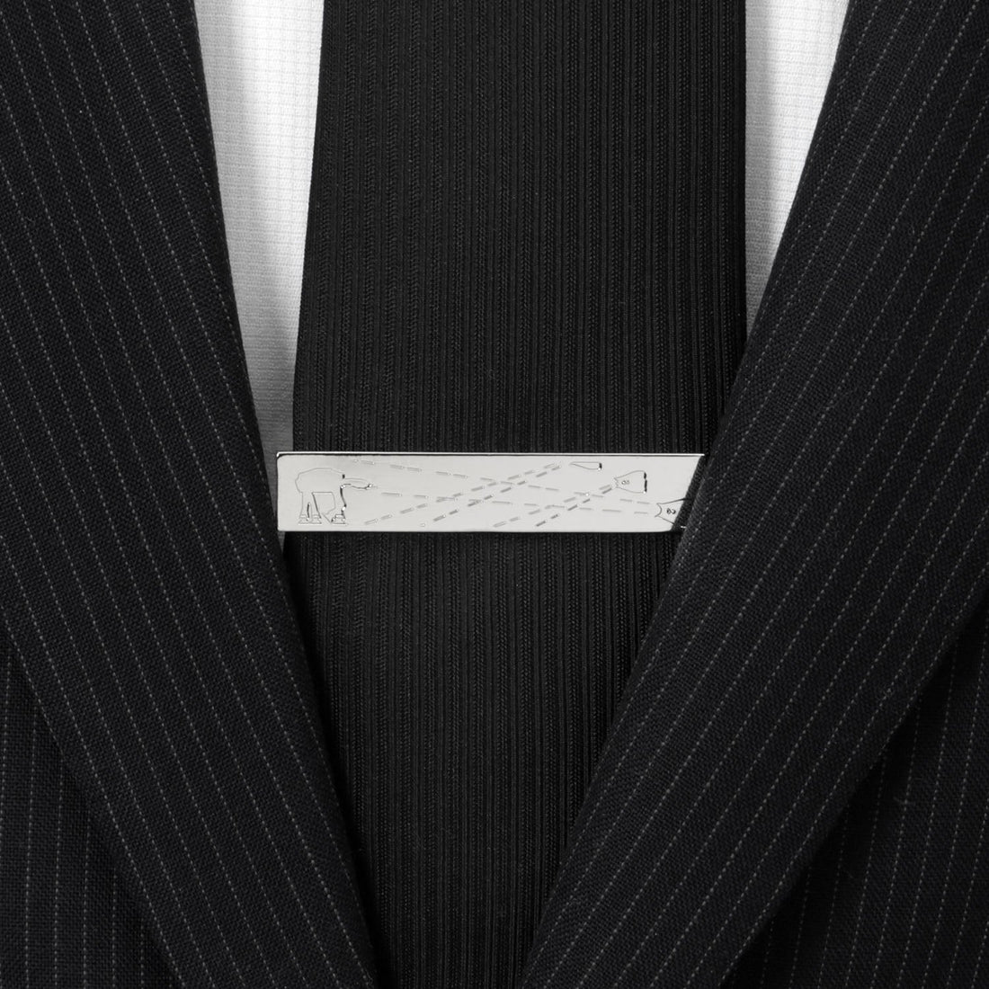 Star Wars Battle of Hoth Silver Tie Clip for Men - Image 2