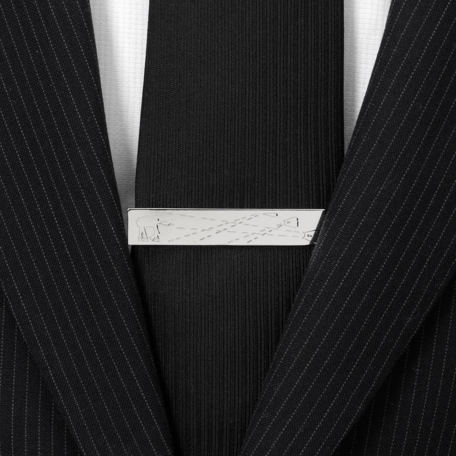 Star Wars Battle of Hoth Silver Tie Clip for Men - Image 2