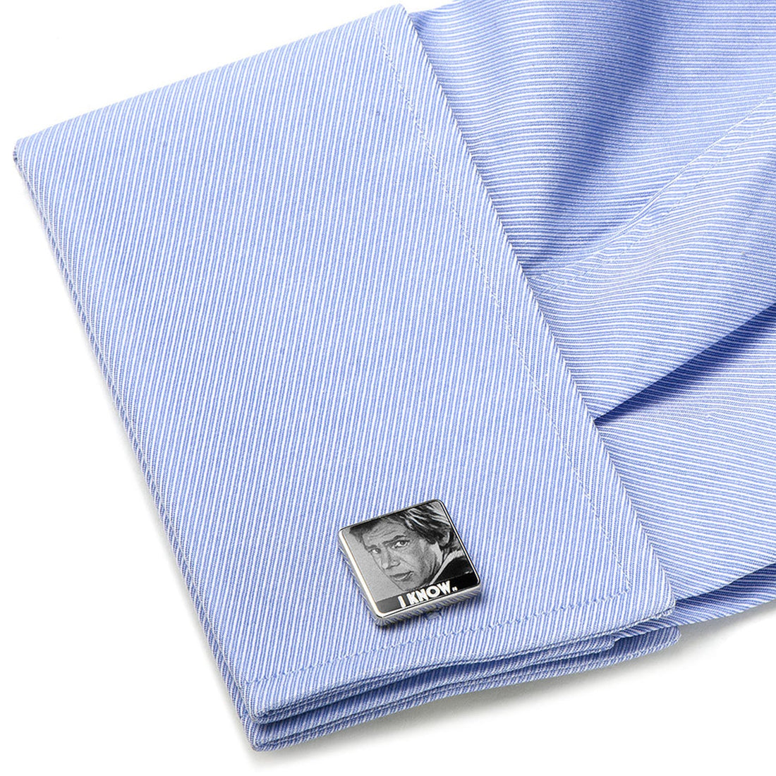 Star Wars Princess Leia and Han Solo I Love You Cufflinks - Image 3