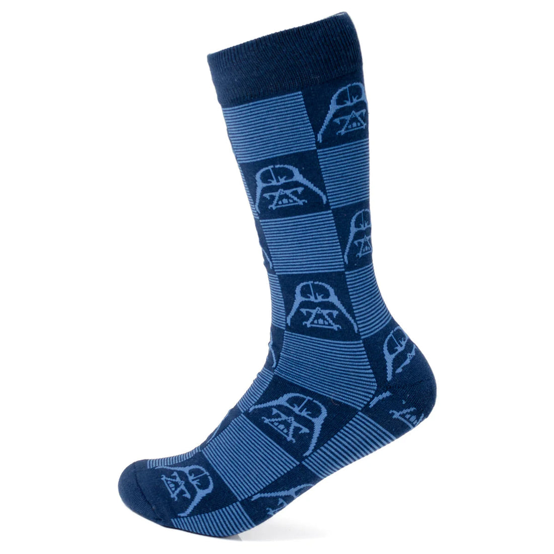 Star Wars Darth Vader Navy and Black Checkered Socks Gift Set - Image 2