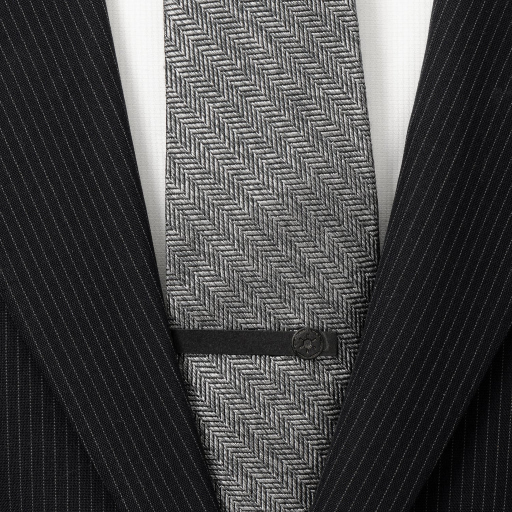 Star Wars Imperial Crest Satin Black Tie Bar - Image 2