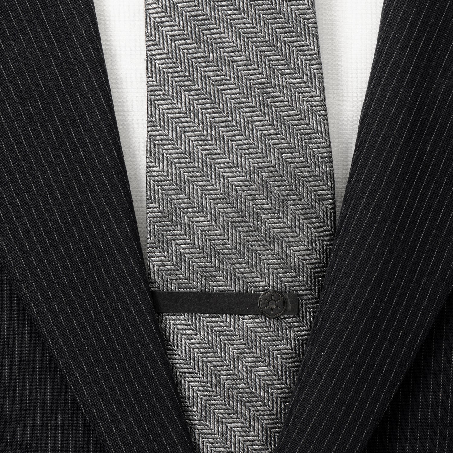 Star Wars Imperial Crest Satin Black Tie Bar - Image 2