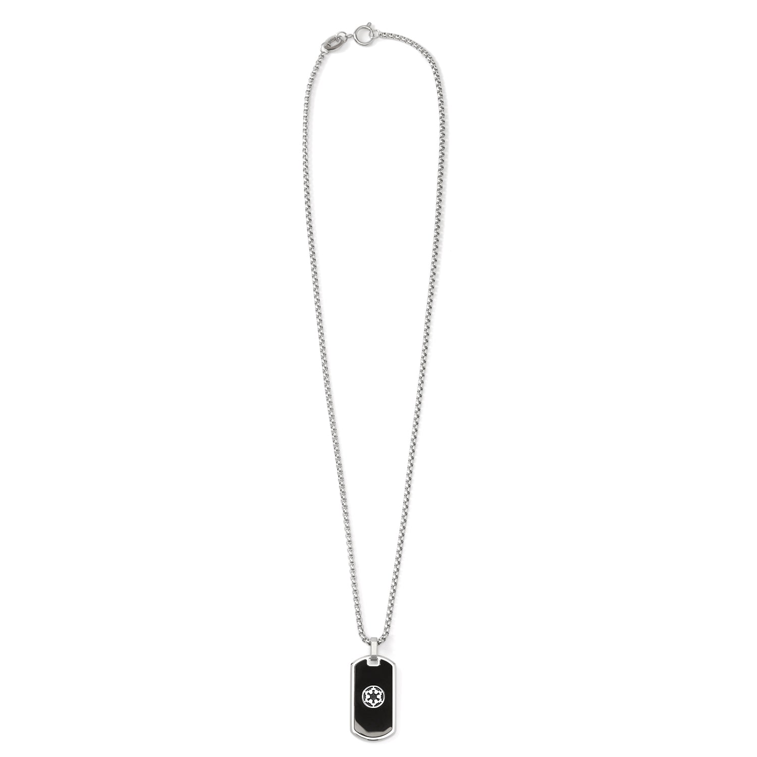 Star Wars Imperial and Rebel Crest Dog Tag Necklace Silver-tone - Image 2