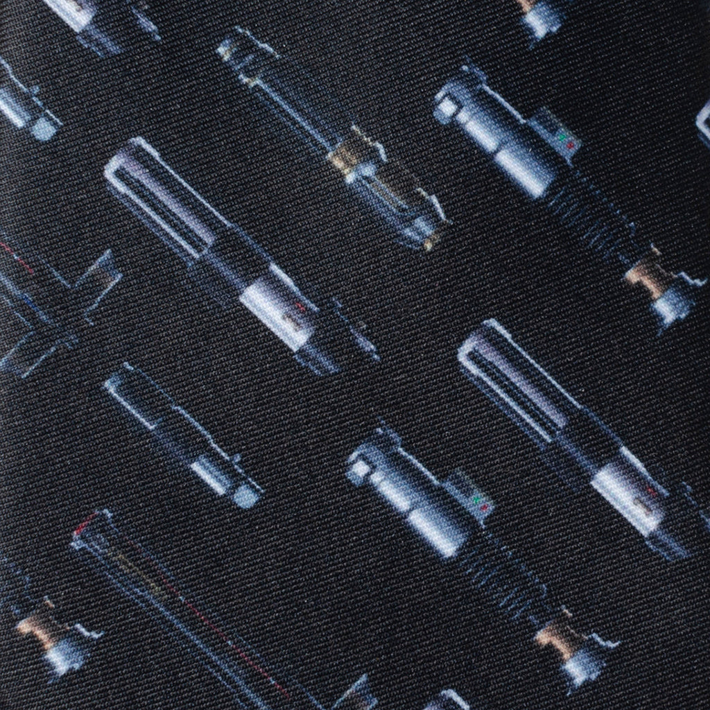 Star Wars Lightsaber Hilt Print Necktie for Men - Image 4