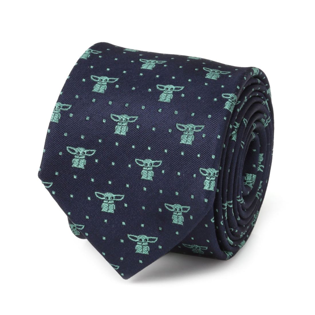 Star Wars Mandalorian and Grogu Father and Son Silk Tie Set - Image 4