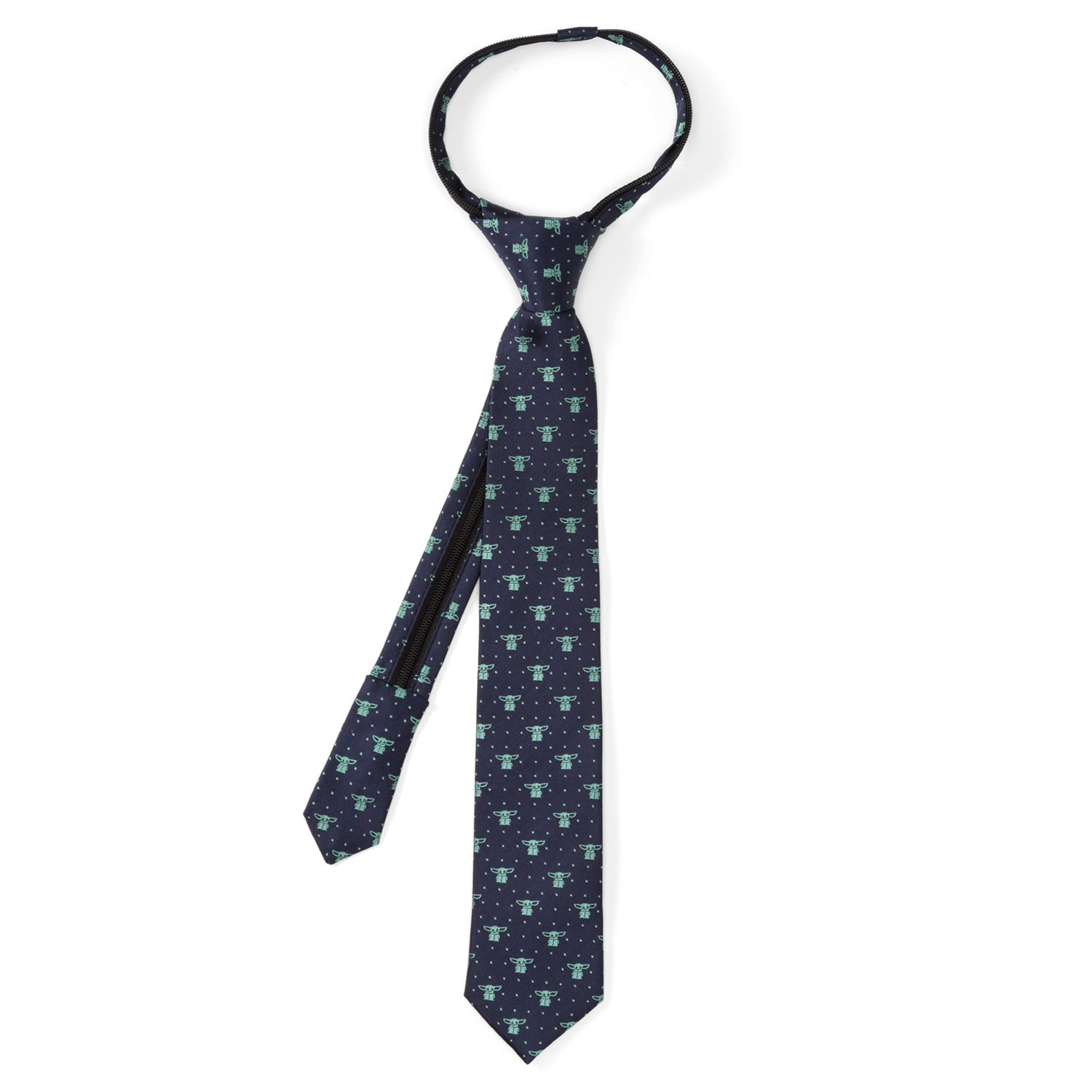 Star Wars Mandalorian and Grogu Matching Zipper Tie Gift Set - Image 4