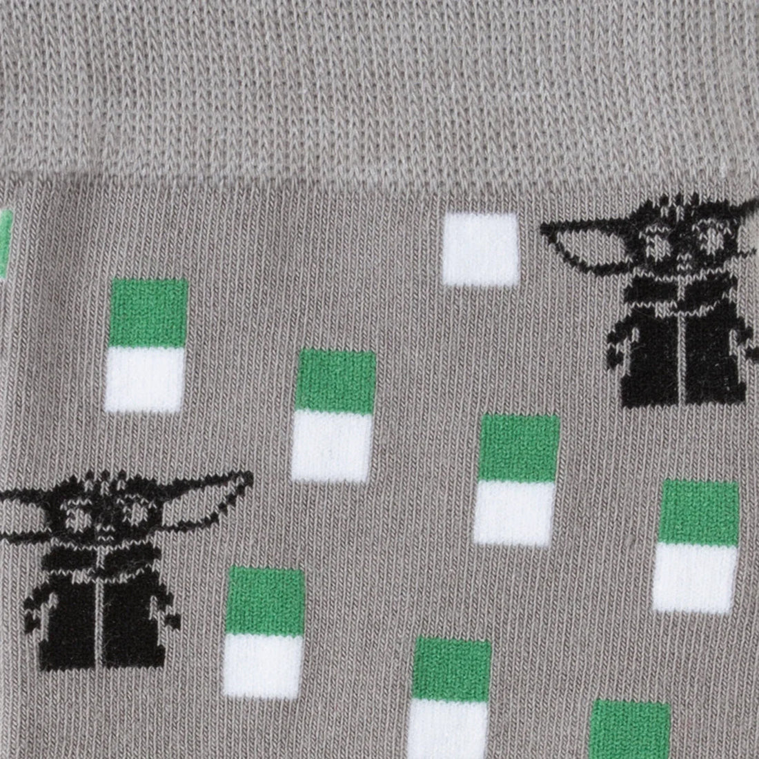Star Wars The Mandalorian Grogu Gray Socks and Lapel Pin Set - Image 3