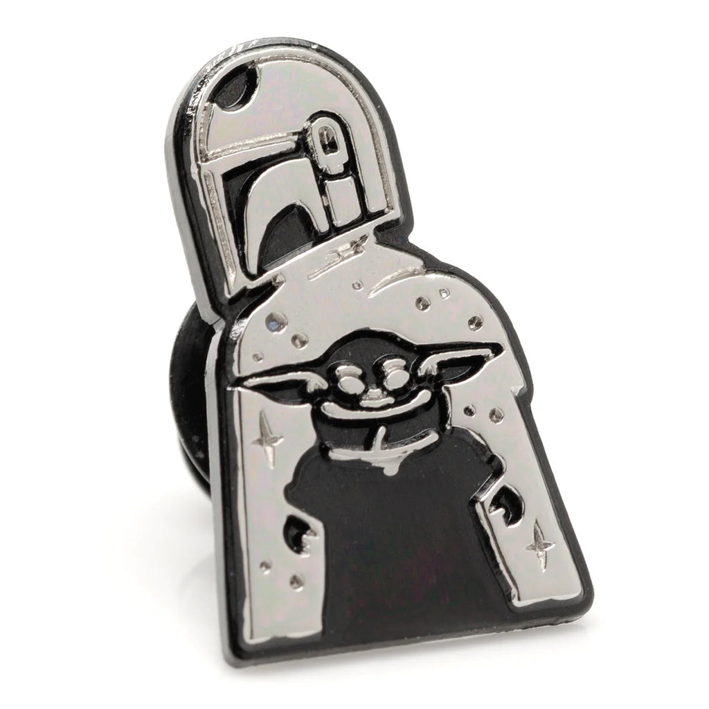 Star Wars The Mandalorian Grogu Gray Socks and Lapel Pin Set - Image 4