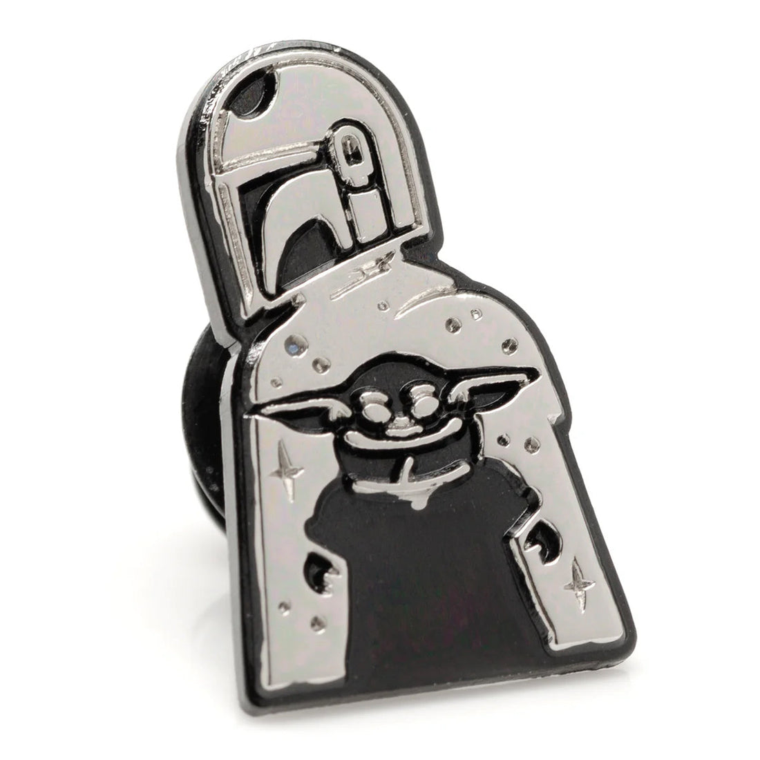 Star Wars The Mandalorian Grogu Gray Socks and Lapel Pin Set - Image 4