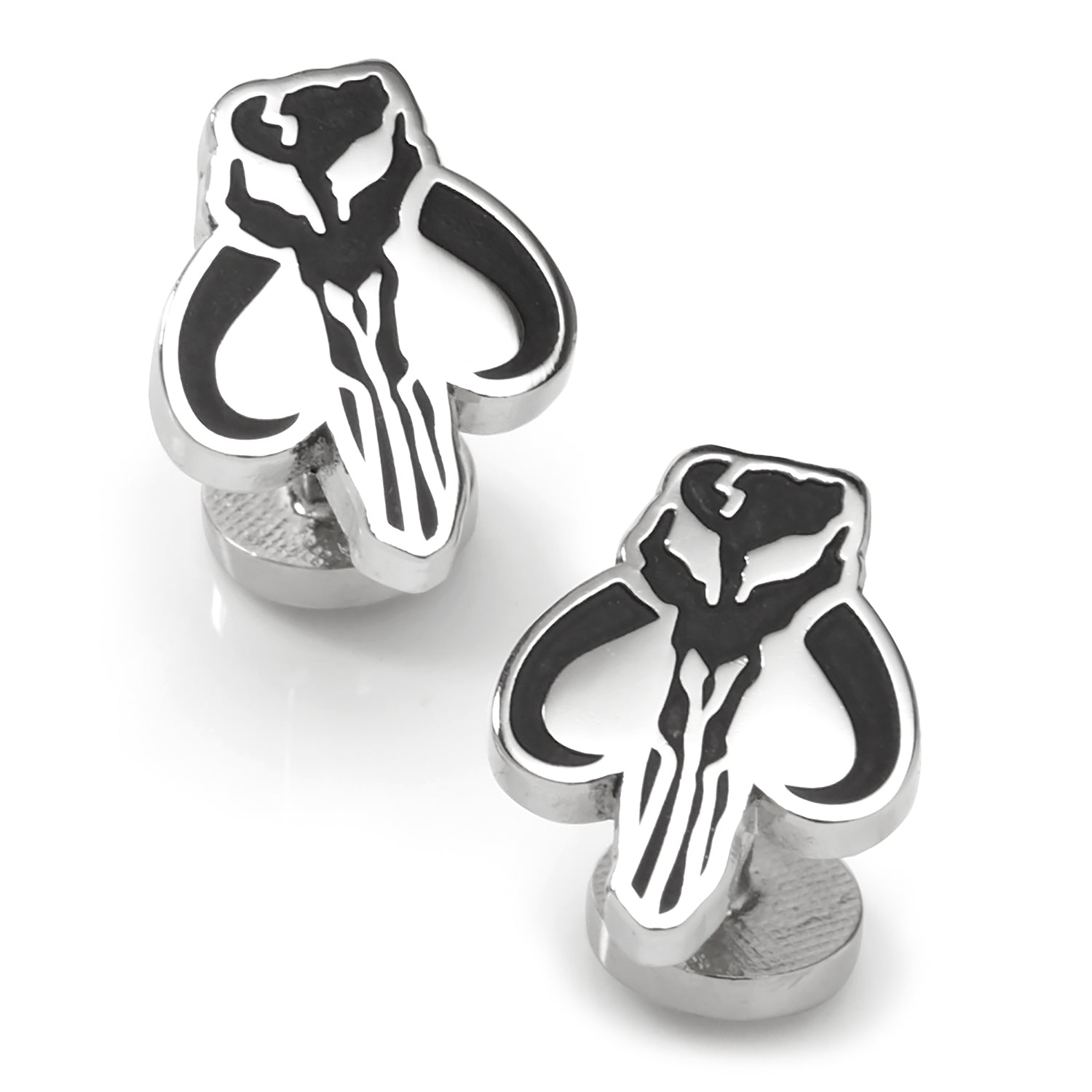 Star Wars Mandalorian Mythosaur Skull Cufflinks in Silver - Image 2