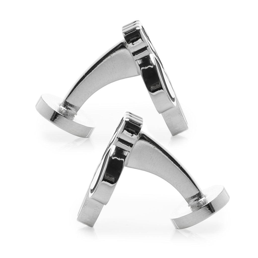 Star Wars Mandalorian Mythosaur Skull Cufflinks in Silver - Image 3