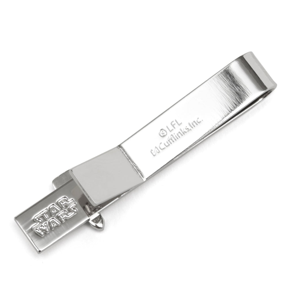 Star Wars Mandalorian Mythosaur Skull Silver Tone Tie Bar - Image 3