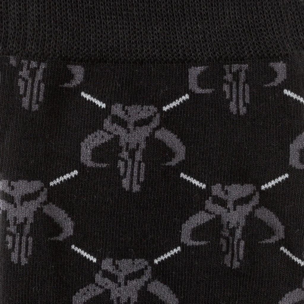 Star Wars Mandalorian Charcoal Gray Sock and Mythosaur Pin Set - Image 3