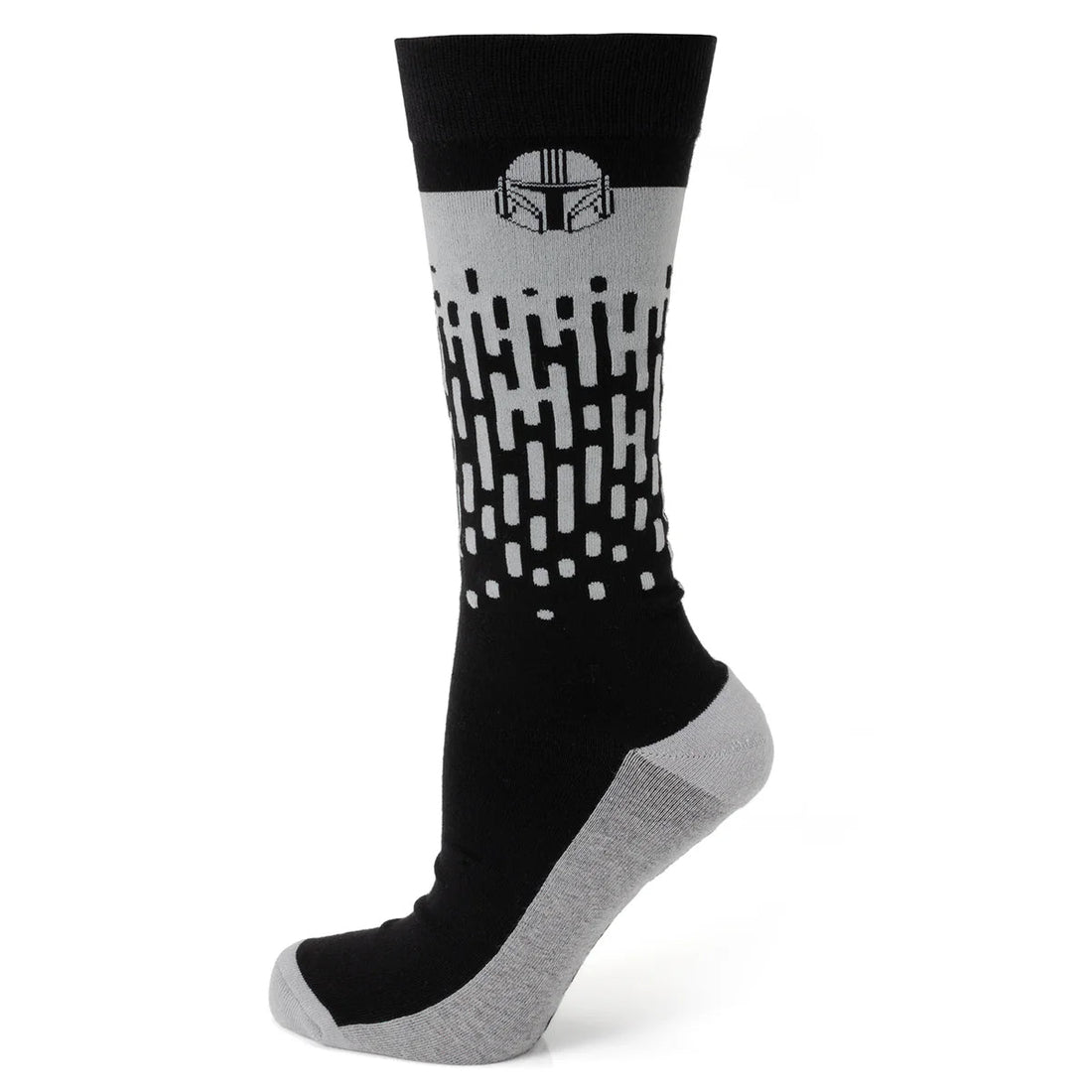Star Wars Mandalorian Crew Socks and Helmet Lapel Pin Gift Set