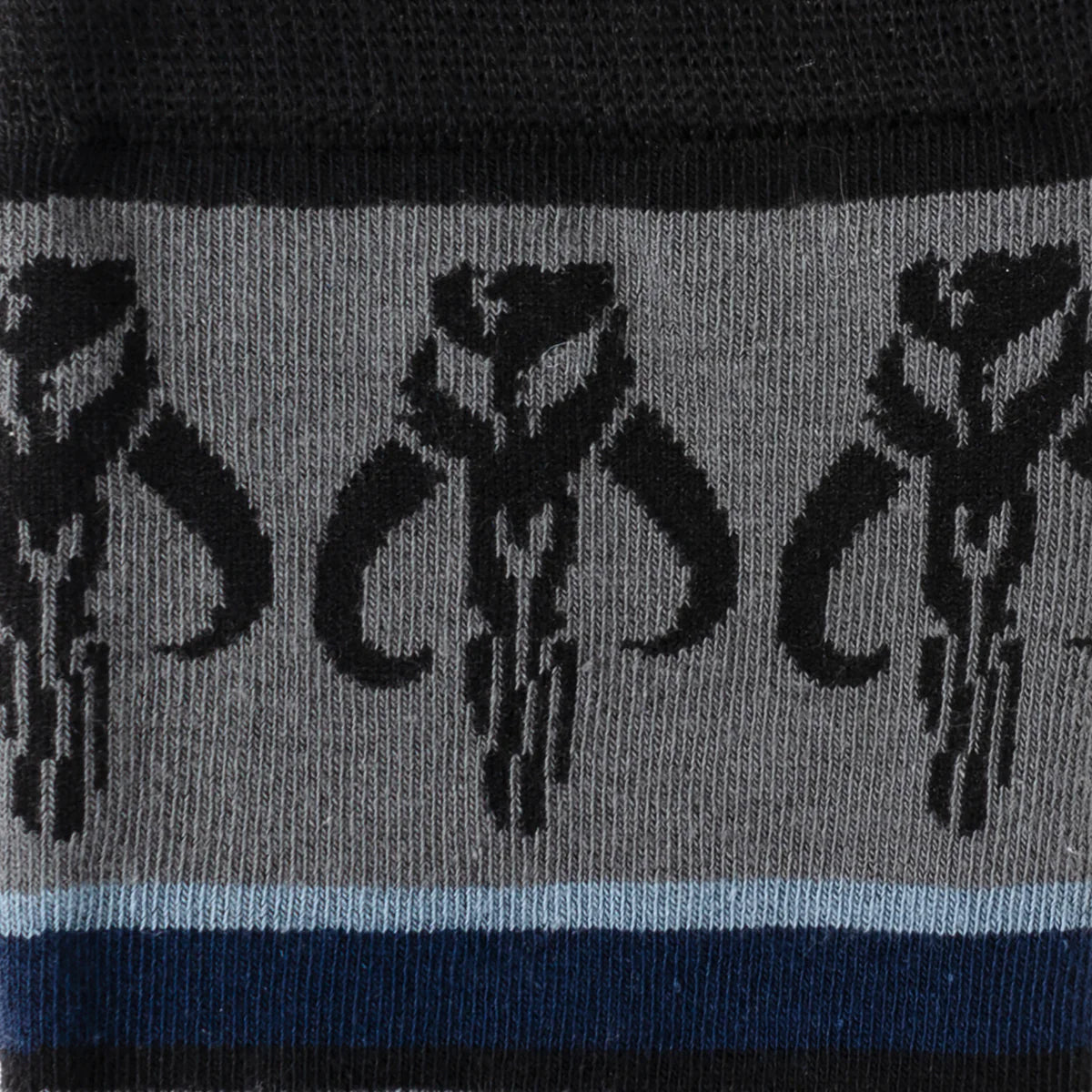 Star Wars Mandalorian Mythosaur Striped Socks and Lapel Pin Set - Image 3