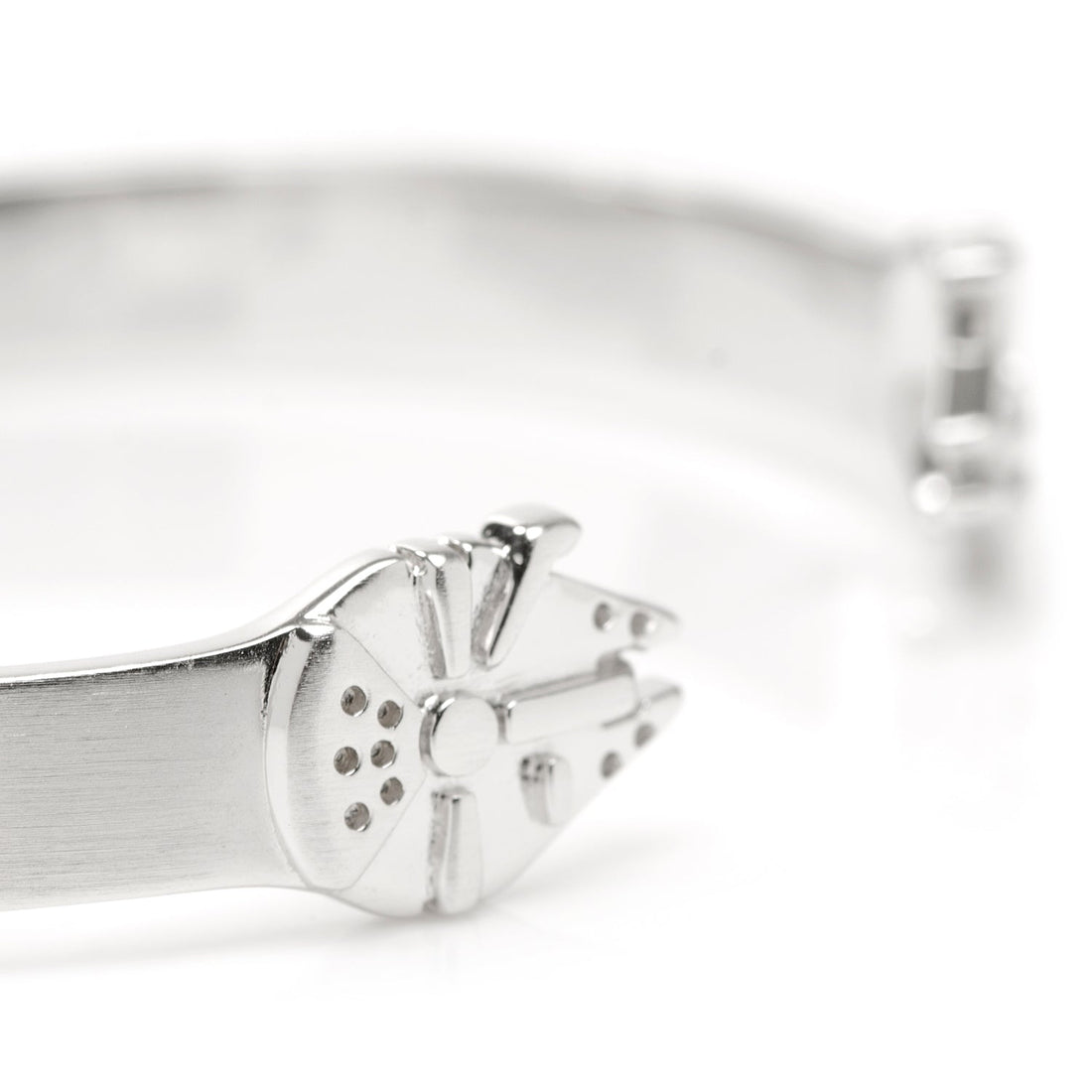 Star Wars Millennium Falcon Stainless Steel Cuff Bracelet - Image 4