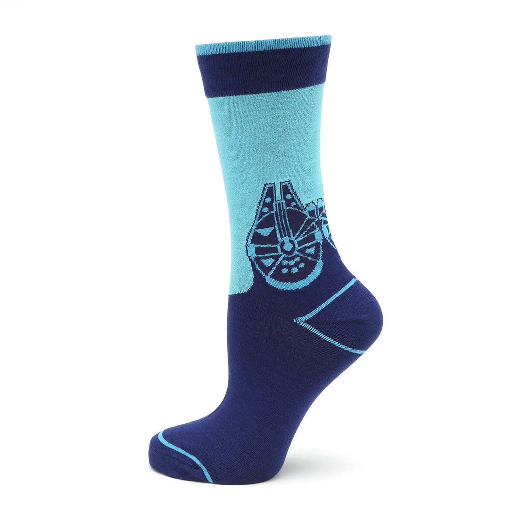 Star Wars Millennium Falcon Socks and Rebel Crest Pin Gift Set - Image 2